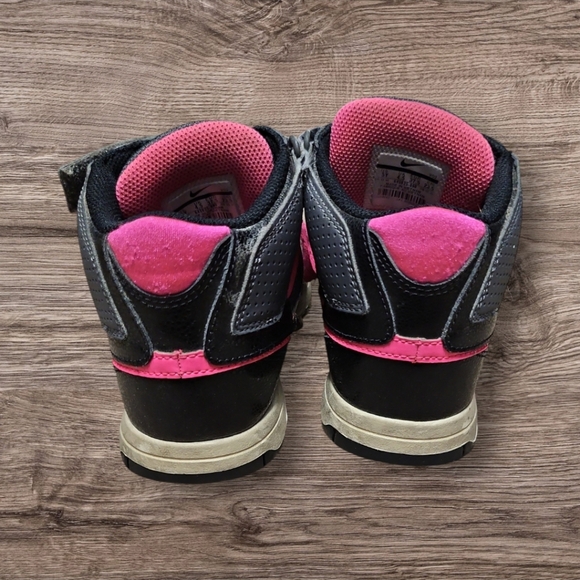 Nike SB Morgan Mid 2 JR Ball Shoes Pink Blast/Dark Gray - Picture 4 of 10
